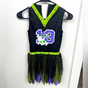 🖤 Kids Deadly Cheerleader Costume – Size Medium 🖤